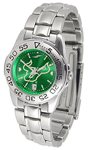 Reloj South Florida Bulls Sport Steel Anochrome Para Mujer