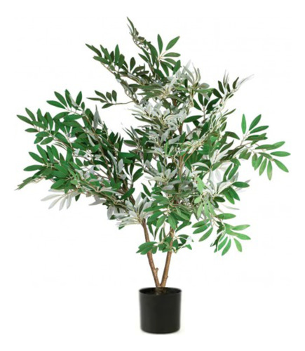 Planta Artificial Arbusto Ficus Olivo 120cm
