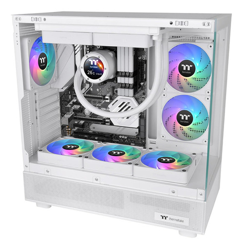 Thermaltake Ct120 Ex Argb 3 White Ventiladores 120 Mm