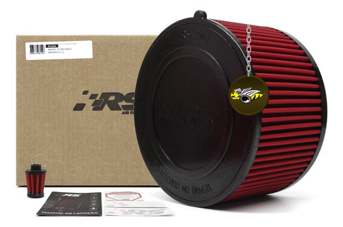 Filtro Ar Rs Ford Ranger 2.2 2.5 3.2 Turbo Duratec Rs2904