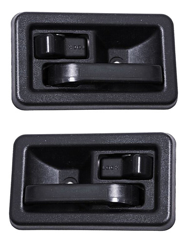 (2) Manijas Puerta Interior Del Plastico Wrangler Jeep 87-06