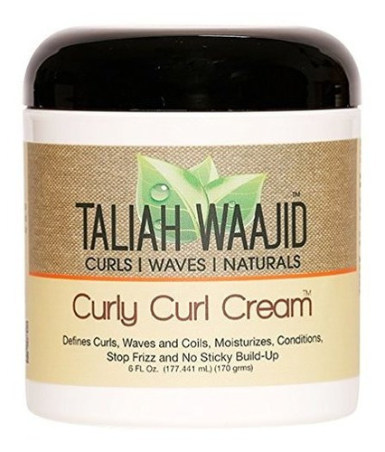 Gel Para Peinar - Taliah Waajid Curly Curl Cream 6oz (6 Pack