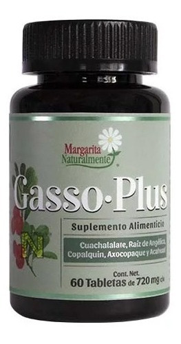 Gasso Plus (antes Gastro Plus) 60 Tab Margarita Naturalmente