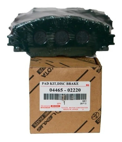 Pastillas De Freno Delanteras Corolla Irani 2015 #2220