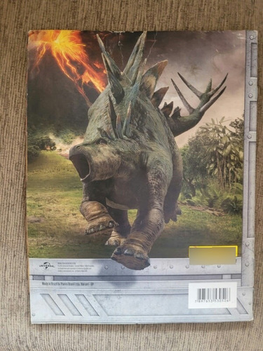 Álbum Jurassic Word Reino Ameaçado C/ Animais Pré-históricos (Usado)
