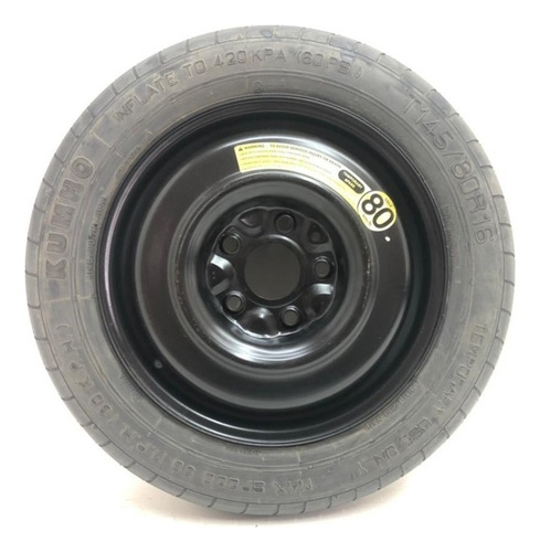 Estepe Dodge Journey 2010 Maxspeed T 145 80 R16 Original Pg3 (Usado)
