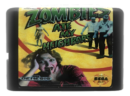 Mega Drive Jogo - Zombies Paralelo