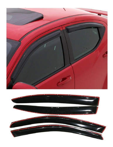 Bota Aguas Deflectores De Ventana Dodge Avenger 2008 - 2014