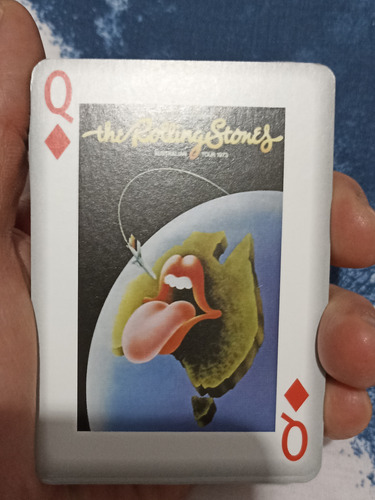 Baraja De Los Rolling Stones, Juego De Naipes Doble (Usado)