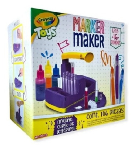 Crayola Marker Maker Fabrica De Marcadores Crea Tus Plumones