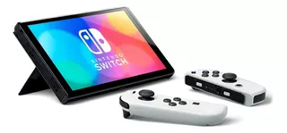 Nintendo Switch Oled 64gb Standard Color Blanco Y Negro Color Blanco/negro