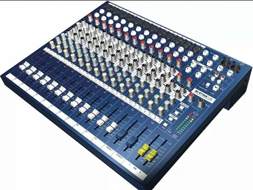 Soundcraft Epm12 Consola 16 Canales 12 Mono 2 Estereo