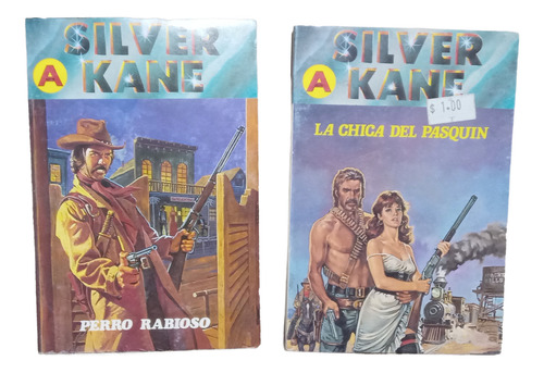 5 Bolsilibros. Silver Kane: Perro Rabioso, Etc (Usado)
