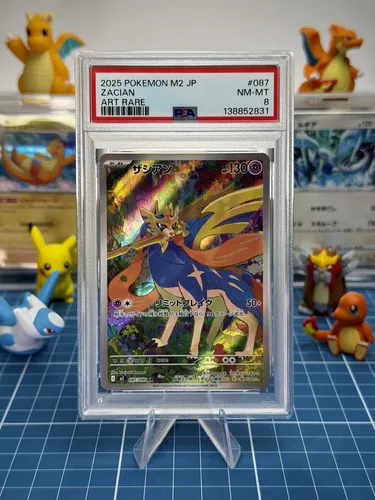 Carta Pokémon Psa 8 Zacian 087/080 Japonês | MercadoLivre