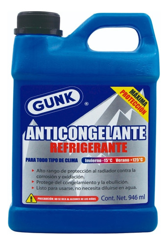 Anticongelante Para Todo Tipo De Clima Gunk C2632es