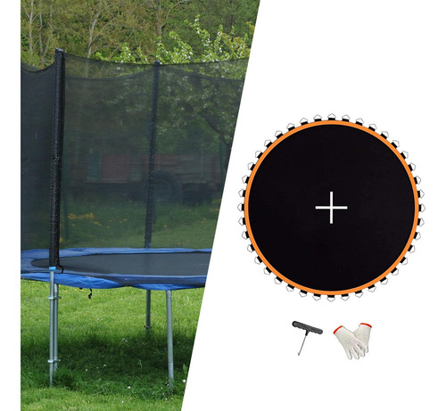 Colchoneta Para Trampolín, De Salto 10 Pies Con 54 Hebillas