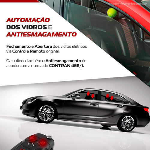Módulo Subida Vidro + Fechamento Teto Solar Onix Plus 20 21