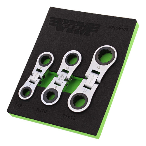 Vim Tools Juego De Llaves De Trinquete Nano Flex Fprw100