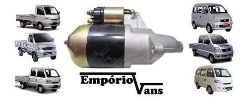 Imagem 2 de 8 de Motor Arranque Partida Hafei Effa Towner Jr Effa Start Chana
