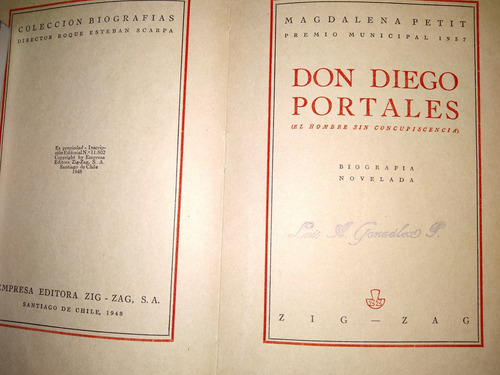 Don Diego Portales - Magdalena Petit.