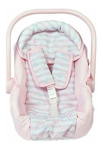 Adora Asiento De Coche Para Muñeca De Bebé, Color Rosa, Se A