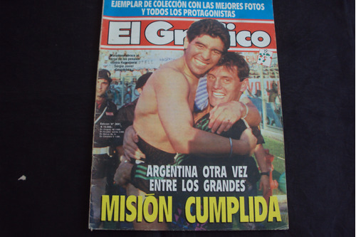 Revista El Grafico # 3691 -  Argentina 1 Brasil 0 Italia '90