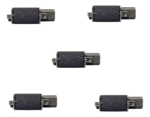 Kit 5 Rodillos Entintador Ir40 Compatible Con Casio Sumadora