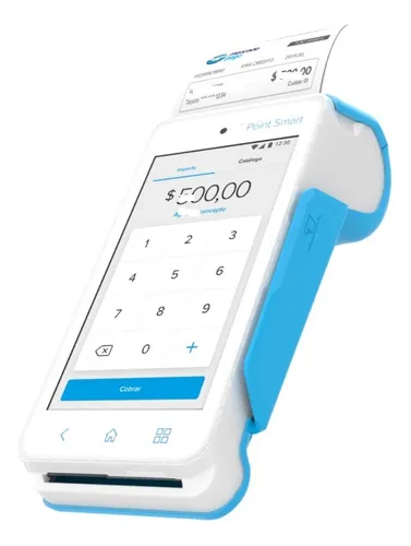 Lector Point Smart Blanco - Mercado Pago Nfc Chip+kit Qr