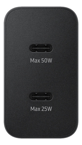 Cargador Ultra Rápido Samsung 50w Color Negro
