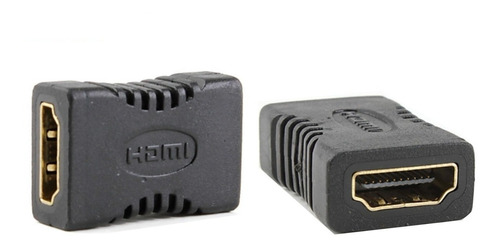 Conector Adaptador Union Hdmi Hembra A Hdmi Hembra