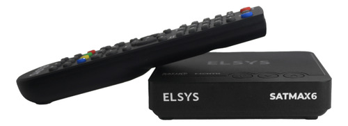 Kit Receptor Completo Banda Ku Full Hd Satmax 6 Etrs72 Elsys Cor Preto 100v/240v