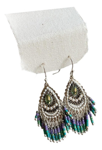 Pendientes De Las Mujeres Pendientes Bohemios Azul