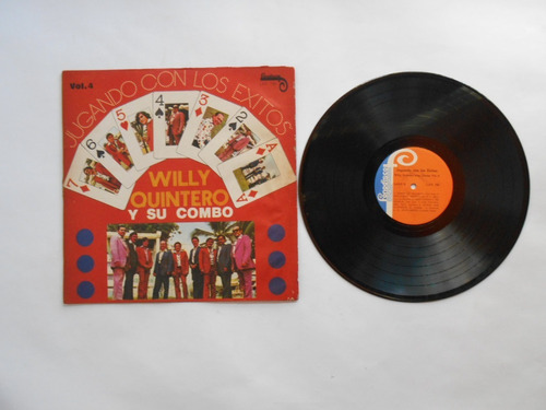 Lp Vinilo Willy Quintero Y Su Combo Jugando Nuevo Col 1976