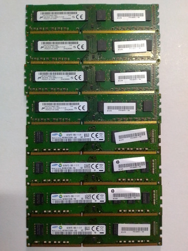 Memoria Ram Ddr3 8gb Mt/samsung....am3/fm2/fm1/core I7/i5/i3