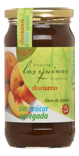 Mermelada Sin Azúcar Las Quinas De Durazno 2 X 420 Gr