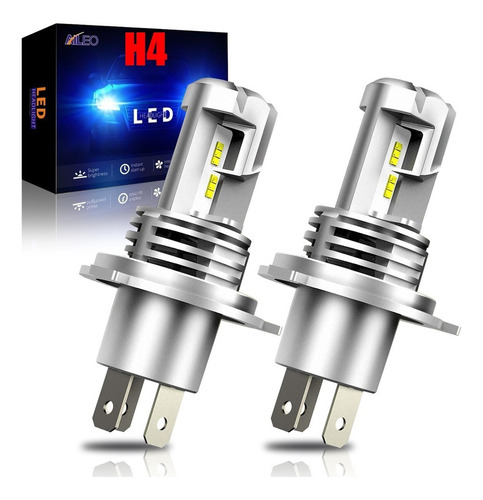 Bombilla Para Faros Delanteros De Coche H4led 60w 12000lúmen