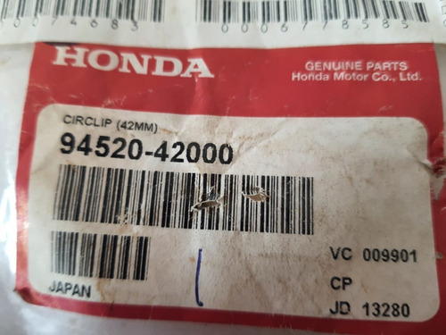 Grapa Circular Interna Trx420 (2017) 94520-42000 Honda