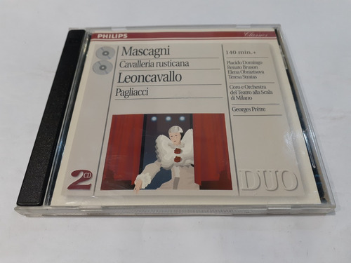 Cavalleria Rusticana/pagliacci, Mascagni/leoncavallo 2 Cd  