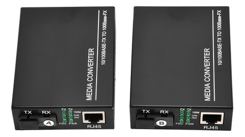 Convertidor De Medios Ópticos Transceptor De Fibra Ethernet