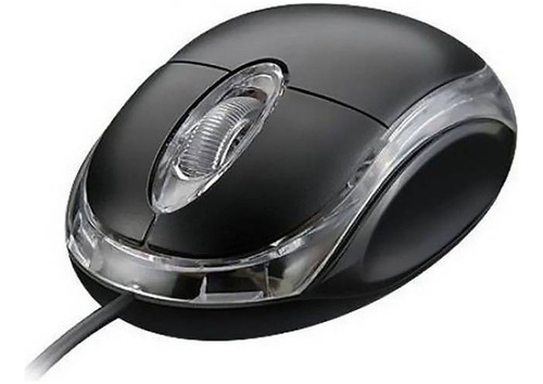 Mouse Optico Wired Usb Scroll Generico Color Negro