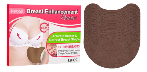 Parche Mejorador De Senos Breast Lifter, 12 Unidades/caja Pa