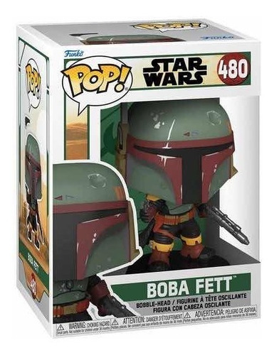 Funko Pop! The Book Of Boba Fett - Boba Fett 480 Nuevo
