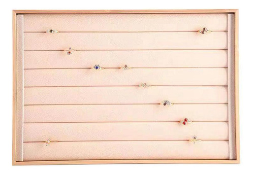 Ranura De Madera Nuevo Beige 35,5 Cm X 24,5 Cm Nuevo Beige