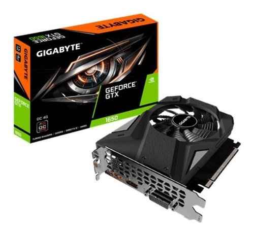 Tarjeta de video Nvidia Gigabyte  GeForce GTX 16 Series GTX 1650 GV-N1656D6-4GD (REV.2.0) 4GB