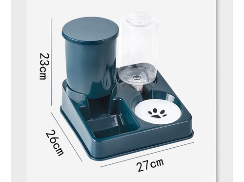 Juego De Comedero Automático Para Gatos Y Fuente De Agua