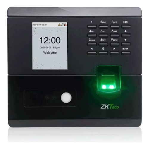 Reloj Biometrico Control De Asistencia Rostro Y Huella Mb10
