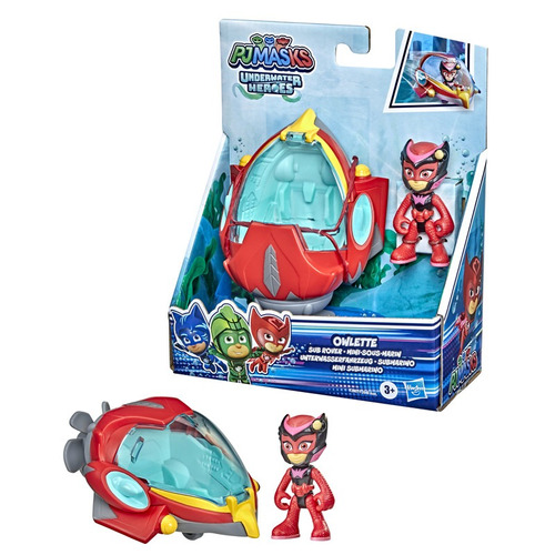  Figura De Acción Hasbro Pj Masks Owlette 3+ 