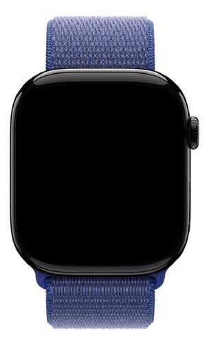 Pulseira Nylon Loop Para Apple Watch 44/45/46mm -ultramarino