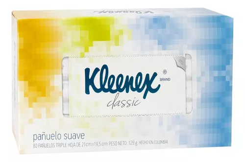  Kleenex Pañuelos, 2 capas, 160 unidades, paquete de 4 : Salud y  Hogar