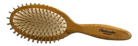 Cepillo Para El Cabello Embajador, Madera De Gran Tamano Ov